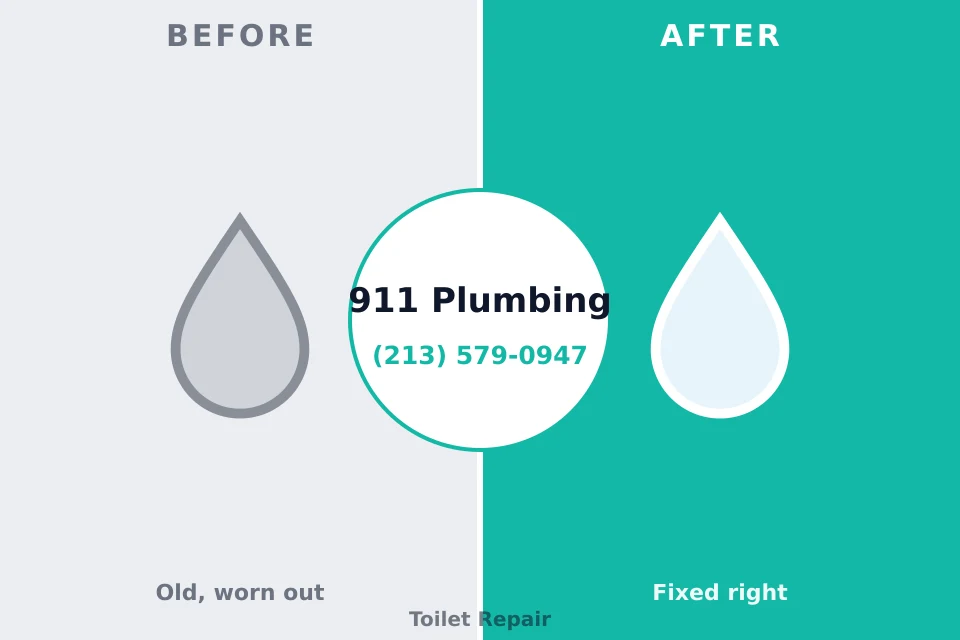 Before and after: plumbing repair Wildwood Crest, NJ